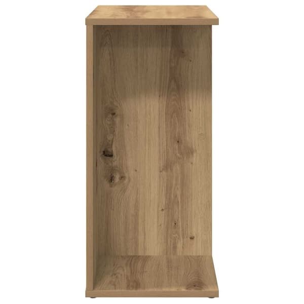 vidaXL Nattbord artisan eik 46,5x29x61 cm konstruert tre