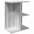 Miniatyrbilde 2 av 10: vidaXL Nattbord grå sonoma 46,5x29x61 cm konstruert tre