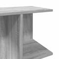 Miniatyrbilde 8 av 10: vidaXL Nattbord grå sonoma 46,5x29x61 cm konstruert tre