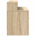 Miniatyrbilde 6 av 10: vidaXL Nattbord med skuff sonoma eik 51x31x47 cm