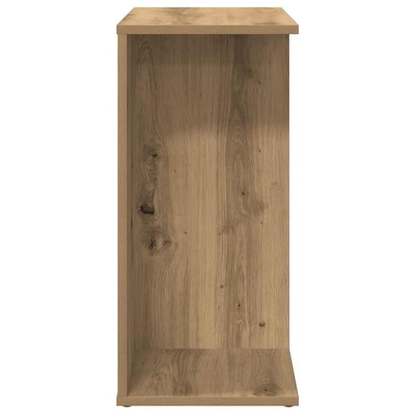 vidaXL Yöpöydät 2 kpl käsityöläinen tammi 46,5x29x61 cm tekninen puu