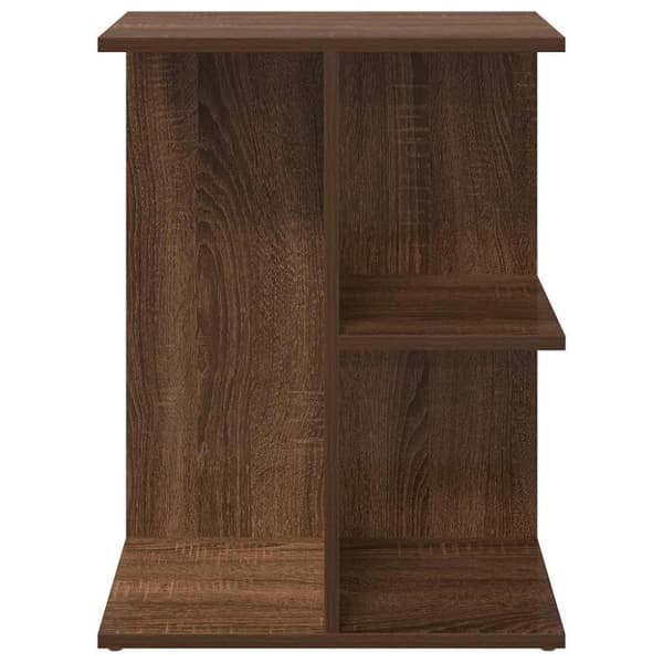 vidaXL Nattbord brun eik 46,5x29x61 cm konstruert tre