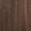 Miniatyrbilde 9 av 10: vidaXL Nattbord brun eik 46,5x29x61 cm konstruert tre