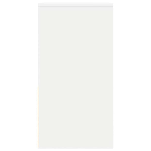 vidaXL yöpöytäkaapit laatikolla 2 kpl valkoinen 35x34x66,5 cm
