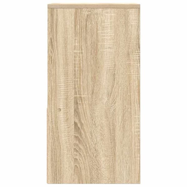 vidaXL Sängbord 2 st med låda sonoma-ek 35x34x66,5 cm
