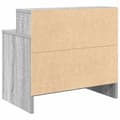 Pikkukuva 9 / 11: vidaXL yöpöytäkaapit laatikolla 2 kpl harmaa Sonoma 51x31x47 cm