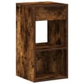 Pikkukuva 6 / 11: vidaXL yöpöytäkaapit laatikolla 2 kpl savutammi 35x34x66,5 cm
