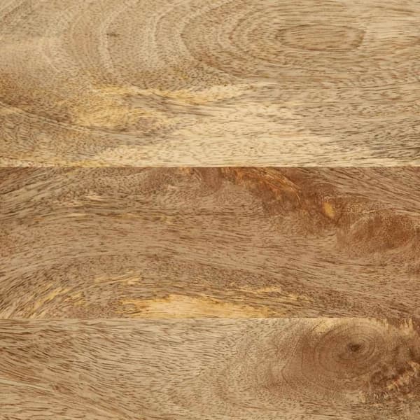 vidaXL sengeskabe 2 stk. 40x33,5x46 cm massivt ru mangotræ sort