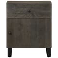 Miniatyrbilde 3 av 11: vidaXL Nattbord svart 50x33x60 cm heltre mango