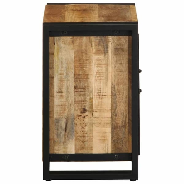 vidaXL Yöpöytäkaappi 40x30x51 cm massiivipuuta mango