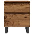 Miniatyrbilde 5 av 11: vidaXL Nattbord gammelt tre 40x35x50 cm konstruert tre