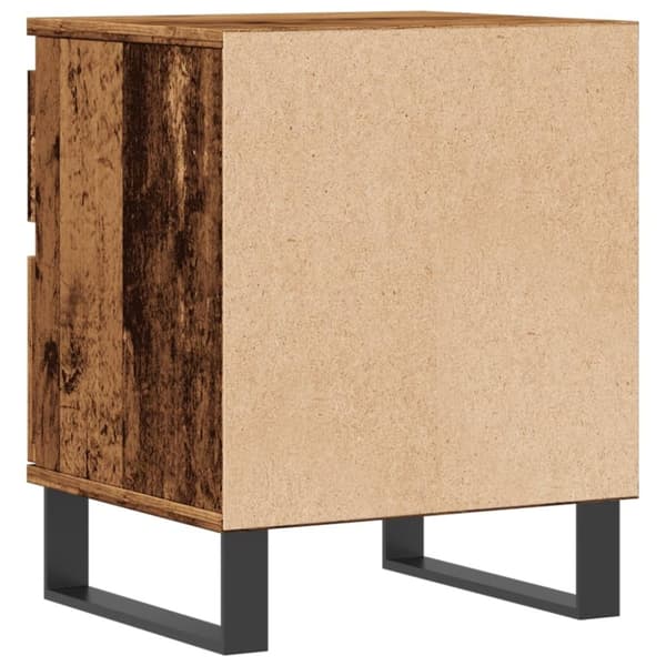 vidaXL Nattbord gammelt tre 40x35x50 cm konstruert tre