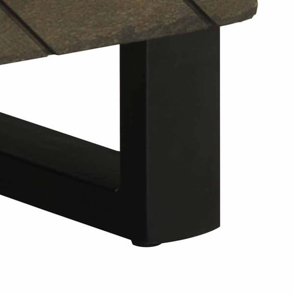 vidaXL Sängbord 2 st svart 40x33x46 cm massivt mangoträ