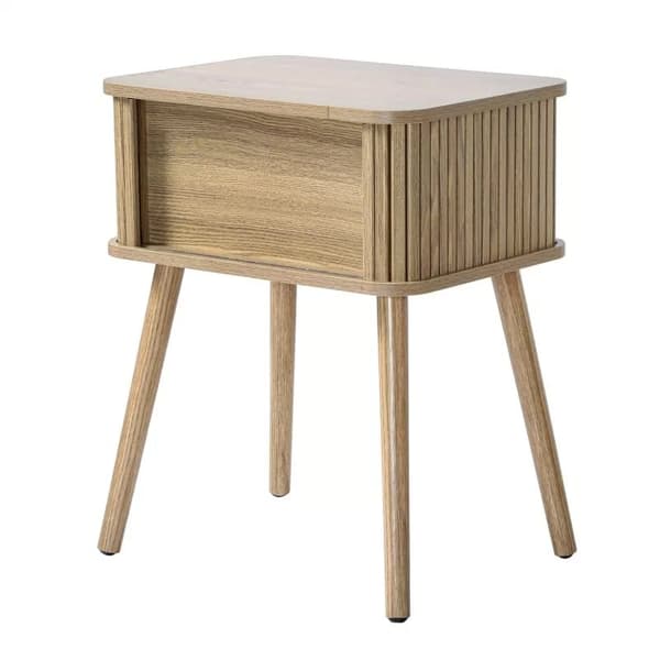 Vintage Sängbord 2 Skjutdörrar H58cm - ERNEST