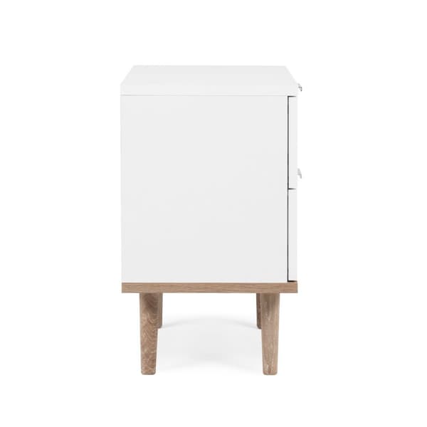 Sängbord 2 Lådor L40 cm - COPENHAGEN
