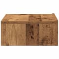 Miniatyrbilde 9 av 11: vidaXL Nattbord gammelt tre 60x35 cm konstruert tre