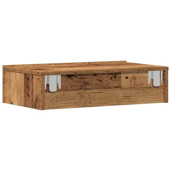 vidaXL Nattbord gammelt tre 60x35 cm konstruert tre