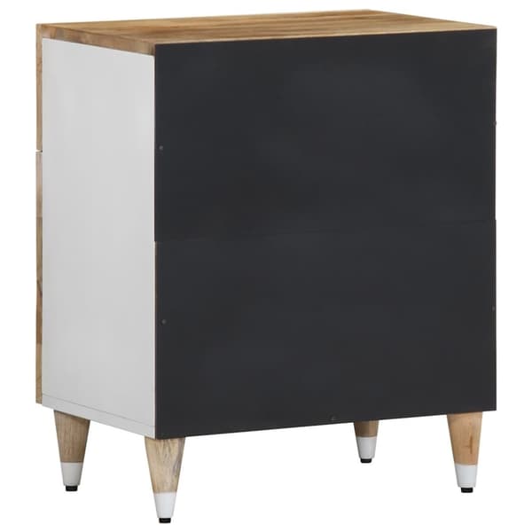 vidaXL Nattbord 50x33x60 cm heltre mango