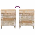 Miniatyrbilde 6 av 11: vidaXL Nattbord 50x33x60 cm heltre mango
