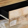 Miniatyrbilde 8 av 11: vidaXL Nattbord 50x33x60 cm heltre mango