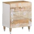 Miniatyrbilde 1 av 11: vidaXL Nattbord 50x33x60 cm heltre mango