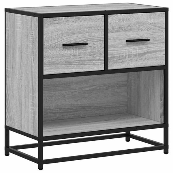 vidaXL vægskab 60x31x60 cm konstrueret træ grå sonoma
