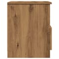 Miniatyrbilde 7 av 11: vidaXL Nattbord artisan eik 40x40x50 cm konstruert tre
