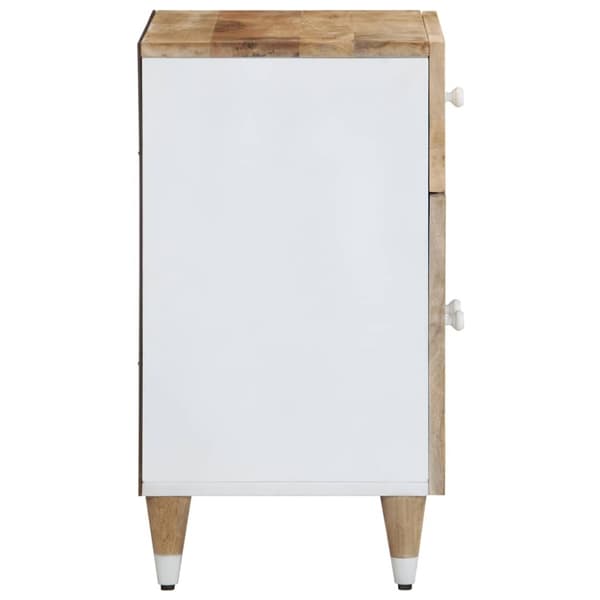 vidaXL Nattbord 50x33x60 cm heltre mango