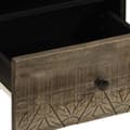 Miniatyrbilde 7 av 11: vidaXL Nattbord 2 stk lysegrå 40x33x46 cm heltre mango