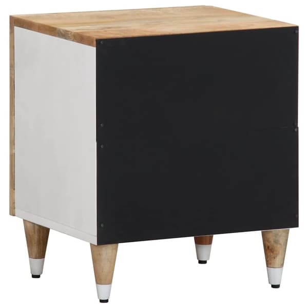 vidaXL Nattbord 2 stk 40x33,5x46 cm heltre mango