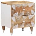 Miniatyrbilde 1 av 11: vidaXL Nattbord 40x33,5x46 cm heltre mango