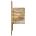 Miniatyrbilde 4 av 11: vidaXL Nattbord 60x32x80 cm grovt heltre mangotre
