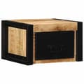 Miniatyrbilde 11 av 11: vidaXL Nattbord 2 stk 40x35x25 cm grovt heltre mangotre