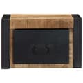 Miniatyrbilde 2 av 11: vidaXL Nattbord 2 stk 40x35x25 cm grovt heltre mangotre