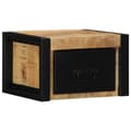 Miniatyrbilde 1 av 11: vidaXL Nattbord 2 stk 40x35x25 cm grovt heltre mangotre