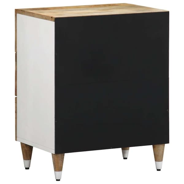 vidaXL Nattbord 50x33x60 cm heltre mango