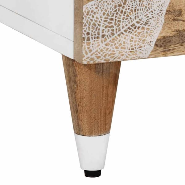 vidaXL Nattbord 50x33x60 cm heltre mango