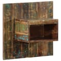 Miniatyrbilde 1 av 11: vidaXL Nattbord flerfarget 50x27x50 cm gjenvunnet heltre