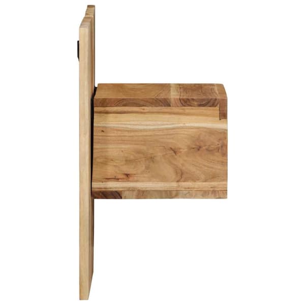 vidaXL Nattbord 50x27x50 cm heltre akasie