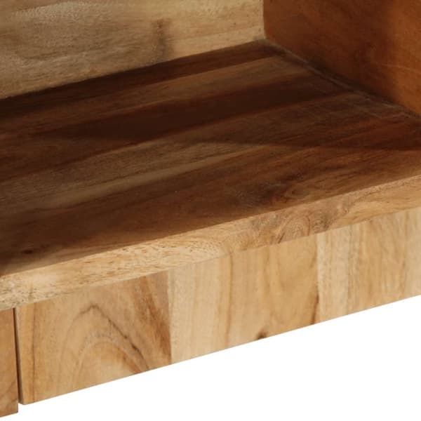 vidaXL Nattbord 50x27x50 cm heltre akasie