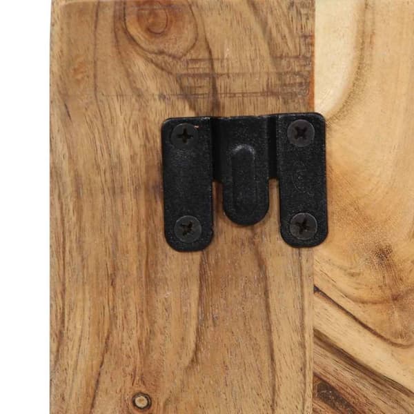 vidaXL Nattbord 50x27x50 cm heltre akasie
