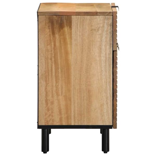 vidaXL Sängskåp brun 50x33x60 cm mango i massivt trä