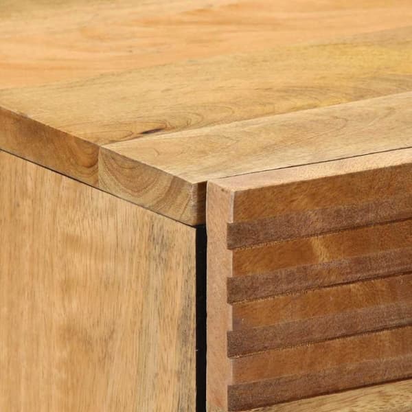 vidaXL Sängskåp brun 50x33x60 cm mango i massivt trä
