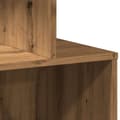 Miniatyrbilde 9 av 11: vidaXL Nattbord artisan eik 35x35x55 cm konstruert tre