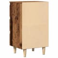 Miniatyrbilde 7 av 11: vidaXL Nattbord gammelt tre 40x35x69 cm konstruert tre