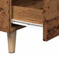 Miniatyrbilde 8 av 11: vidaXL Nattbord gammelt tre 40x35x69 cm konstruert tre