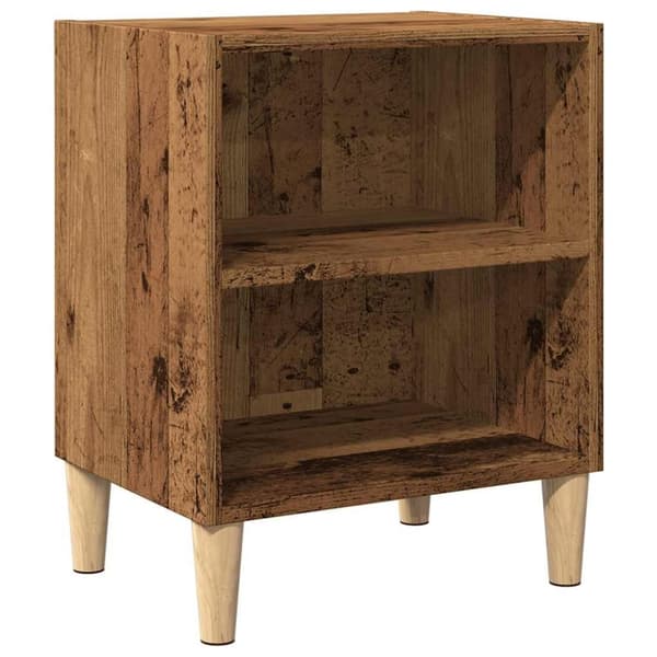 vidaXL Nattbord gammelt tre 40x30x50 cm konstruert tre