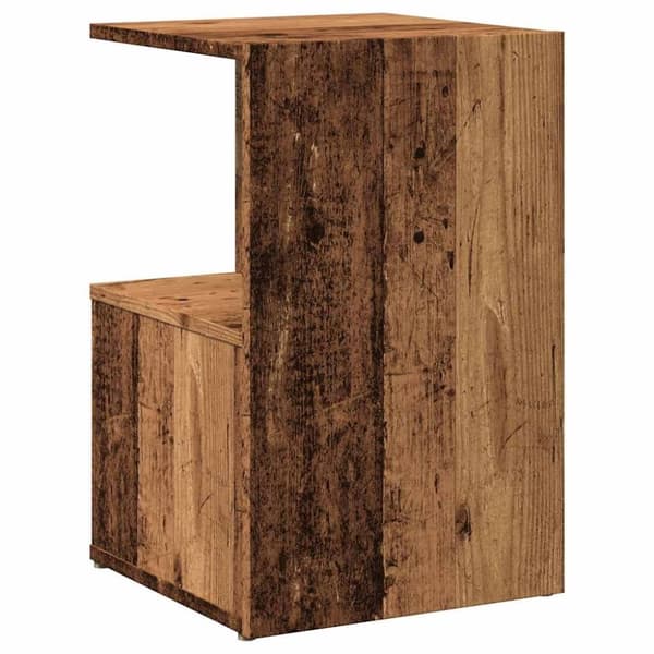 vidaXL Nattbord 2 stk gammelt tre 35x35x55 cm konstruert tre
