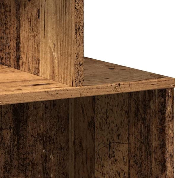 vidaXL Nattbord 2 stk gammelt tre 35x35x55 cm konstruert tre