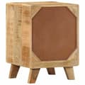 Miniatyrbilde 4 av 11: vidaXL Nattskap 2 stk 37x32x50 cm grovt heltre mangotre